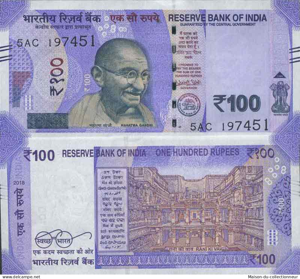 Billet De Banque Collection Inde - PK N° 999 - 100 Rupee - Inde