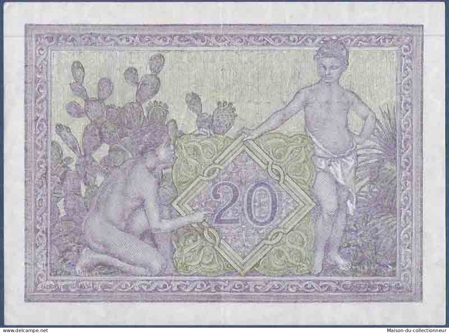 Billet De Banque Collection Tunisie - PK N° 17 - 20 Francs - Tusesië