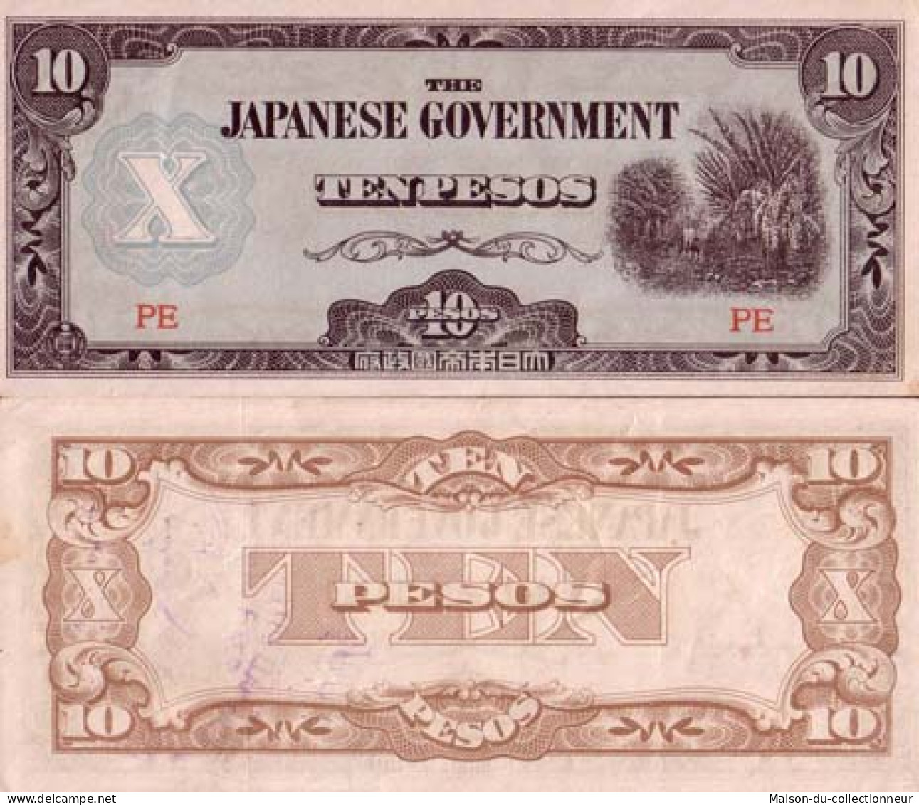 Billet De Banque Collection Philippines - PK N° 108 - 10 Pesos - Philippines