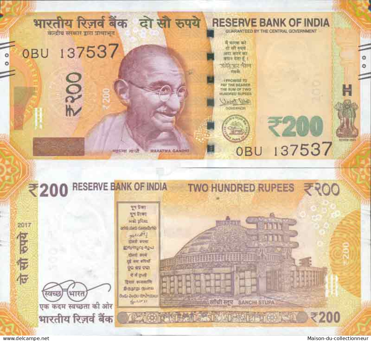 Billet De Banque Collection Inde - PK N° 113 - 200 Rupee - Inde