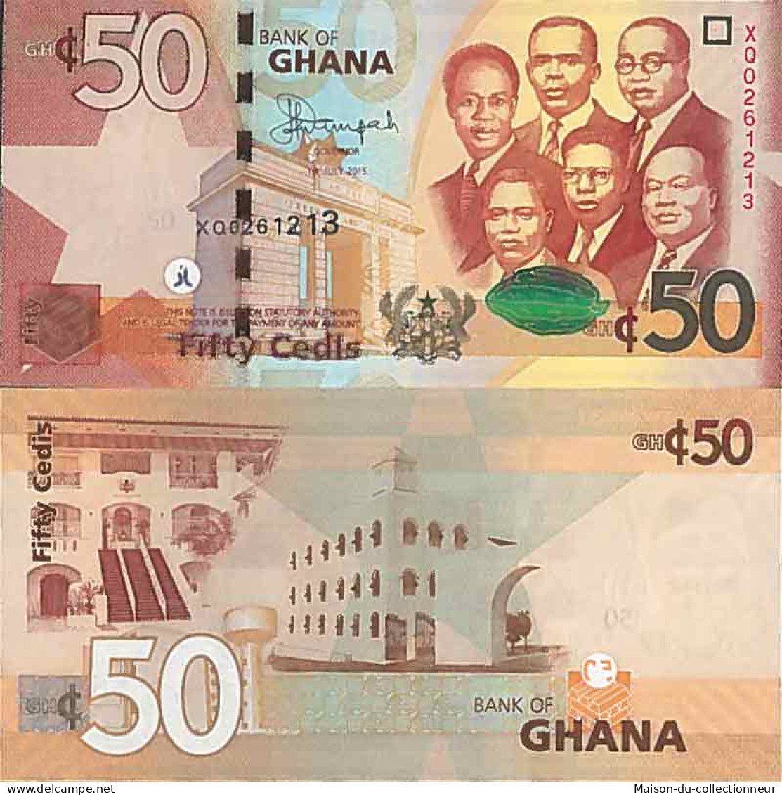 Billet De Banque Collection Ghana - PK N° 42 - 50 Cedis - Ghana