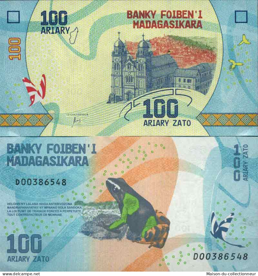 Billet De Banque Collection Madagascar - PK N° 97 - 100 Francs - Madagaskar
