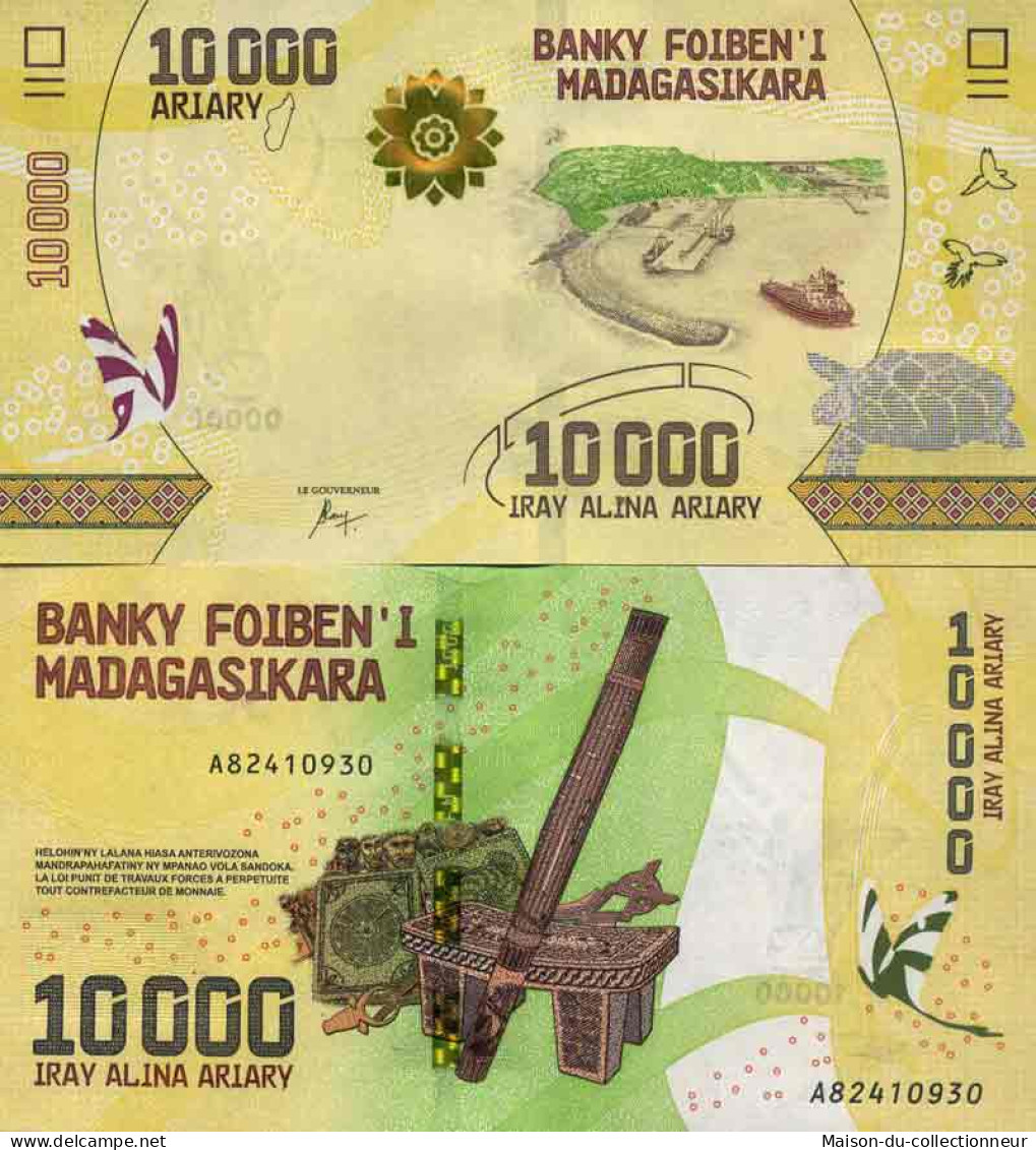 Billet De Banque Collection Madagascar - PK N° 103 - 10 000 Francs - Madagaskar