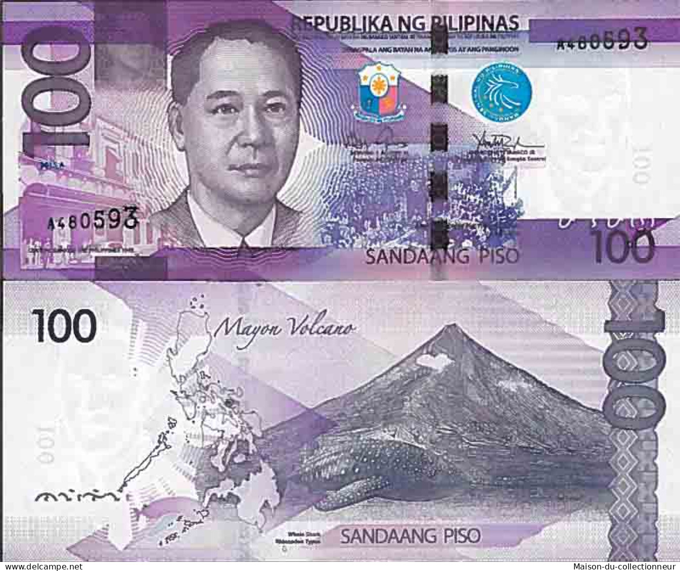 Billet De Banque Collection Philippines - PK N° 208 - 100 Pesos - Philippines