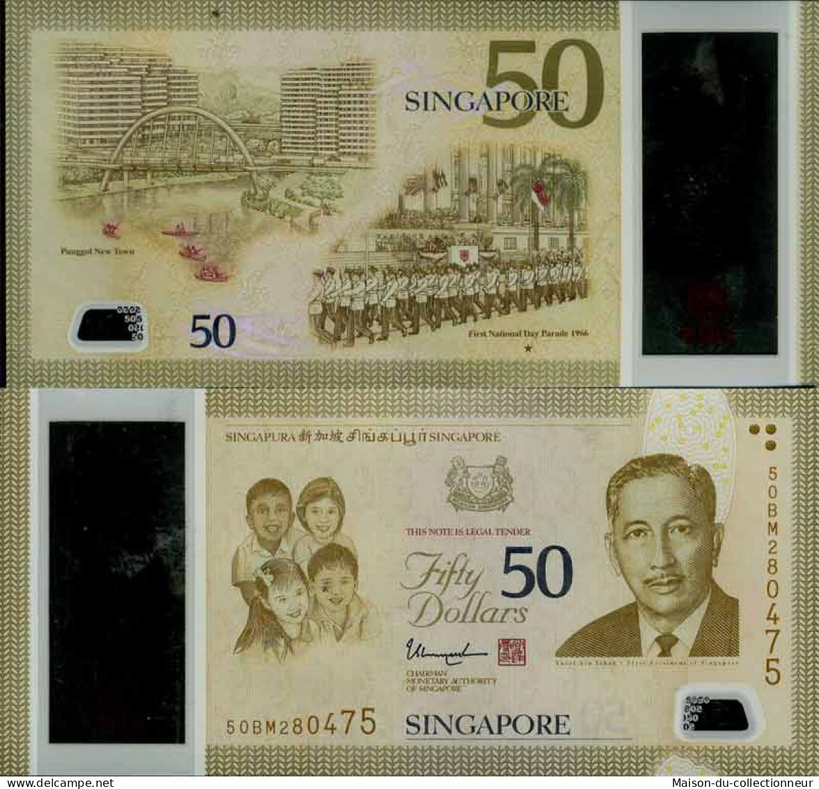 Billet De Banque Collection Singapour - PK N° 62 - 50 Dollars - Singapour