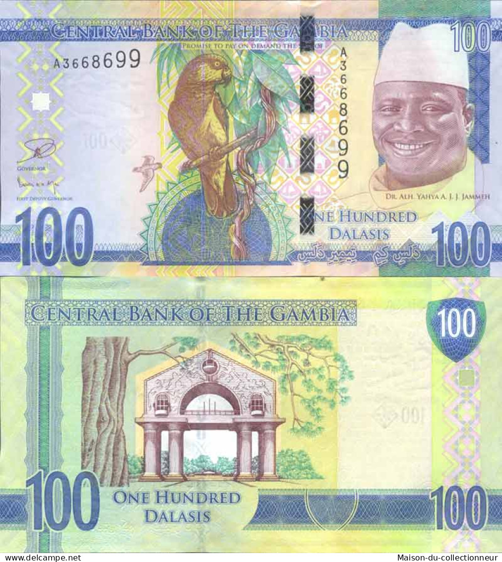 Billet De Banque Collection Gambie - PK N° 35 - 100 Dalasis - Gambia