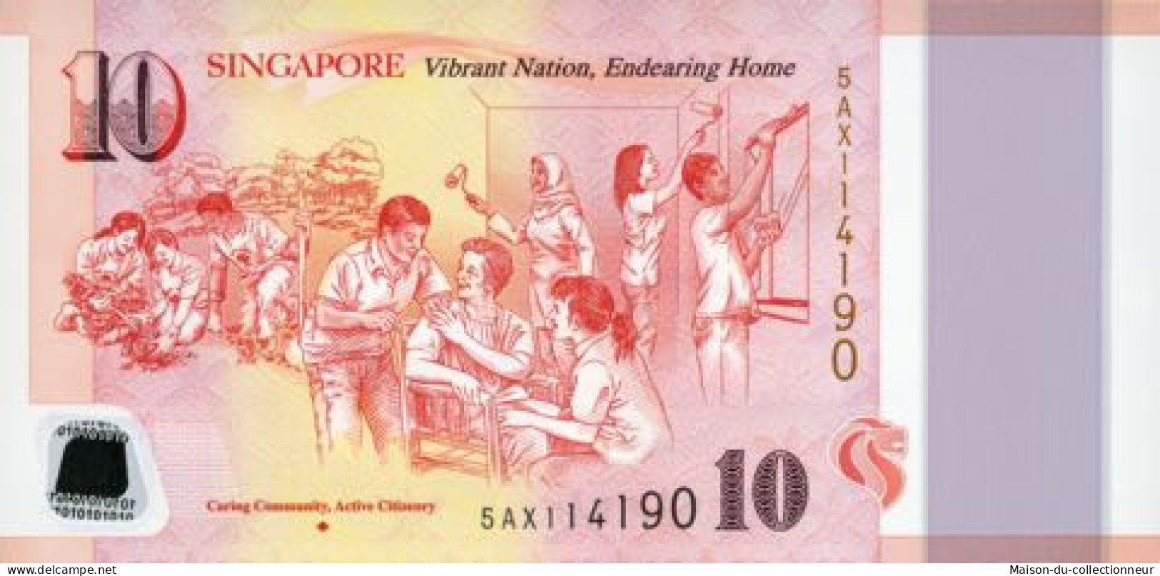 Singapour Billet de banque collection - Série de 6 billets