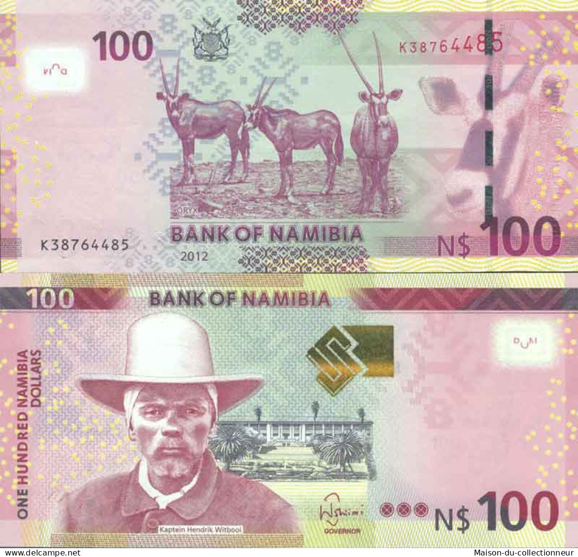 Billet De Banque Collection Namibie - PK N° 14 - 100 Dollars - Namibie