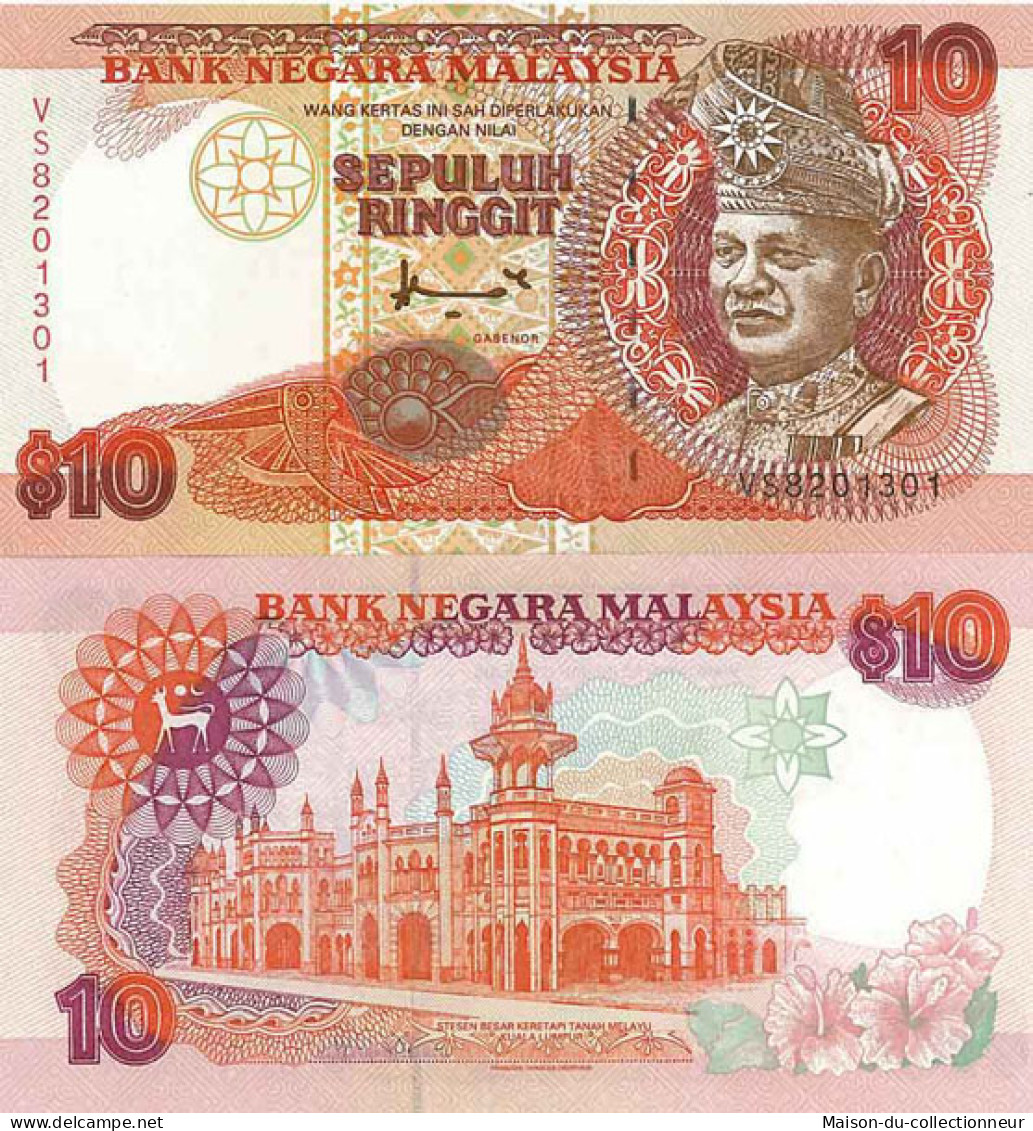 Billet De Banque Collection Malaisie - PK N° 36 - 10 Ringgit - Malesia