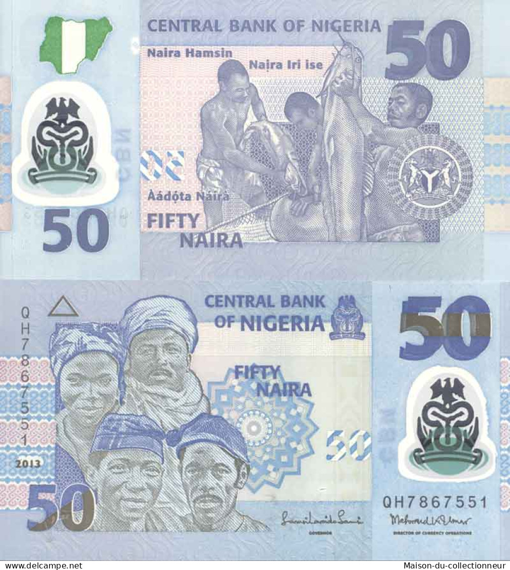 Billet De Banque Collection Nigeria - PK N° 40B - 50 Naira - Nigeria