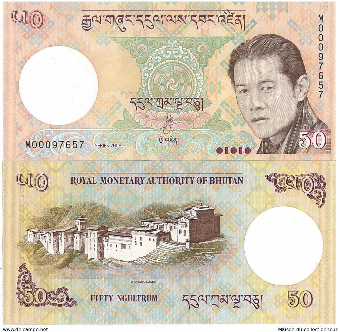 Billets De Banque Bhoutan Pk N° 31 - 50 Ngultrum - Bhutan
