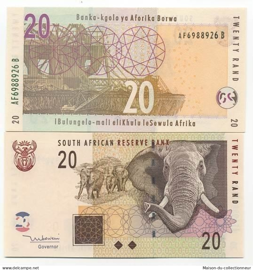 Billets De Banque Afrique Du Sud Pk N° 129 - 20 Rand - Sudafrica
