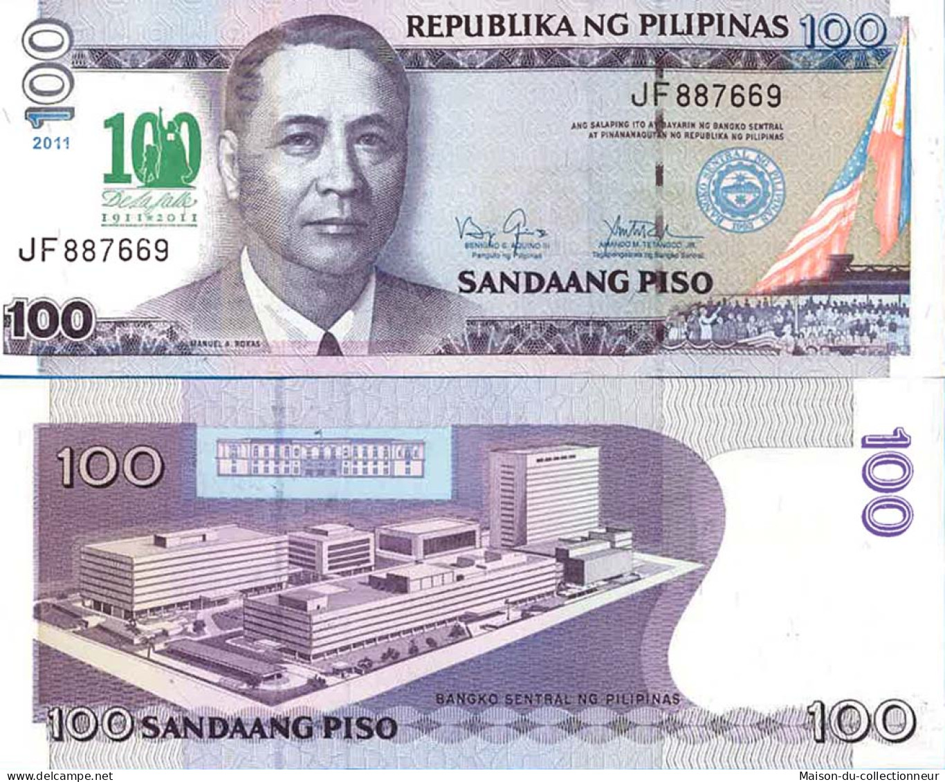 Billet De Banque Collection Philippines - PK N° 212 - 100 Pesos - Philippines