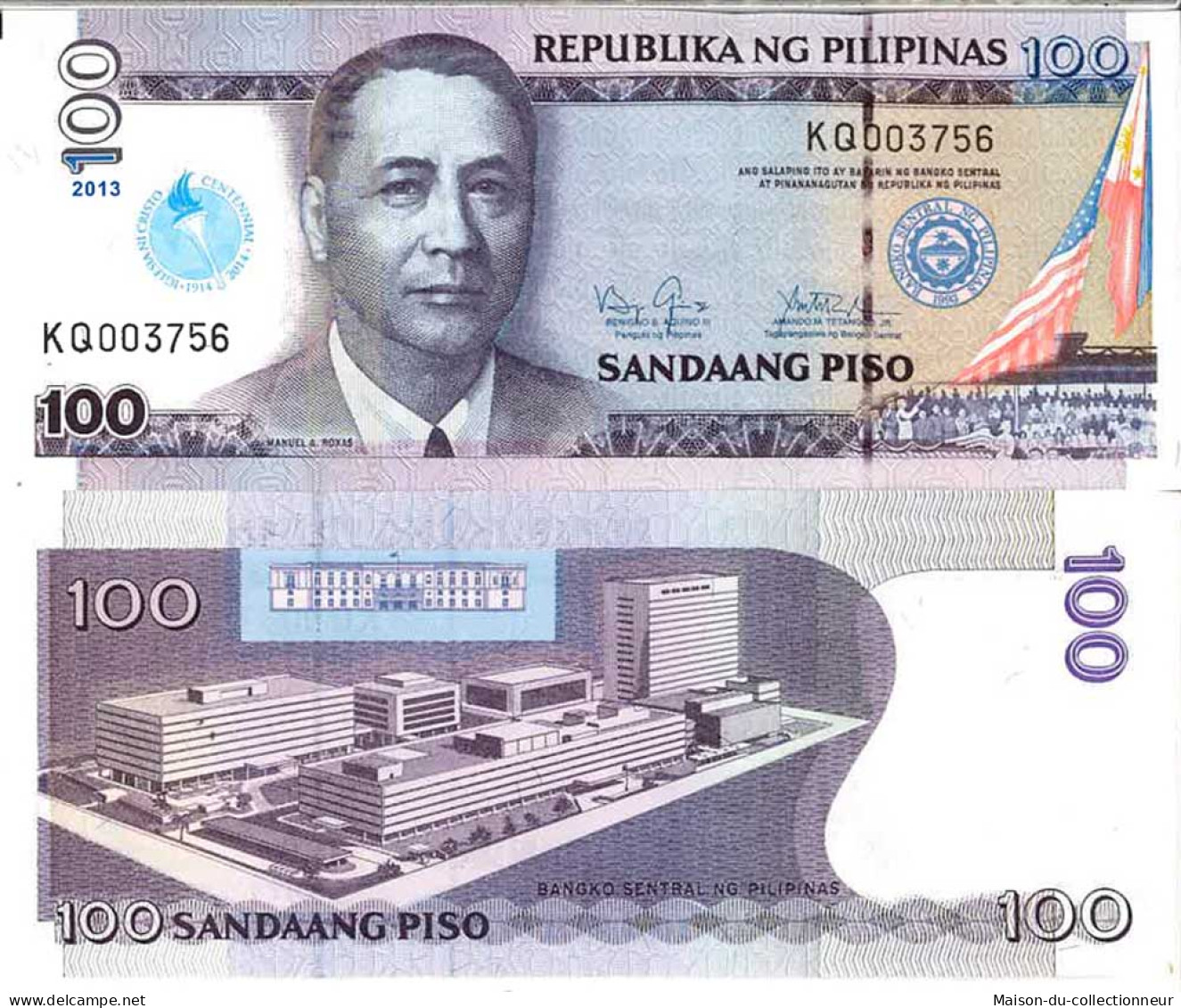 Billet De Banque Collection Philippines - PK N° 221 - 100 Pesos - Philippines