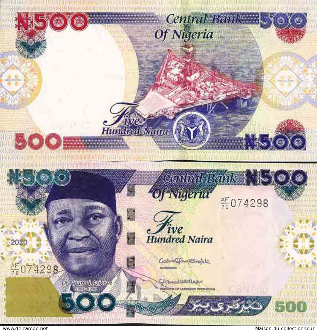 Billet De Banque Collection Nigeria - PK N° 999 - 500 Naira - Nigeria