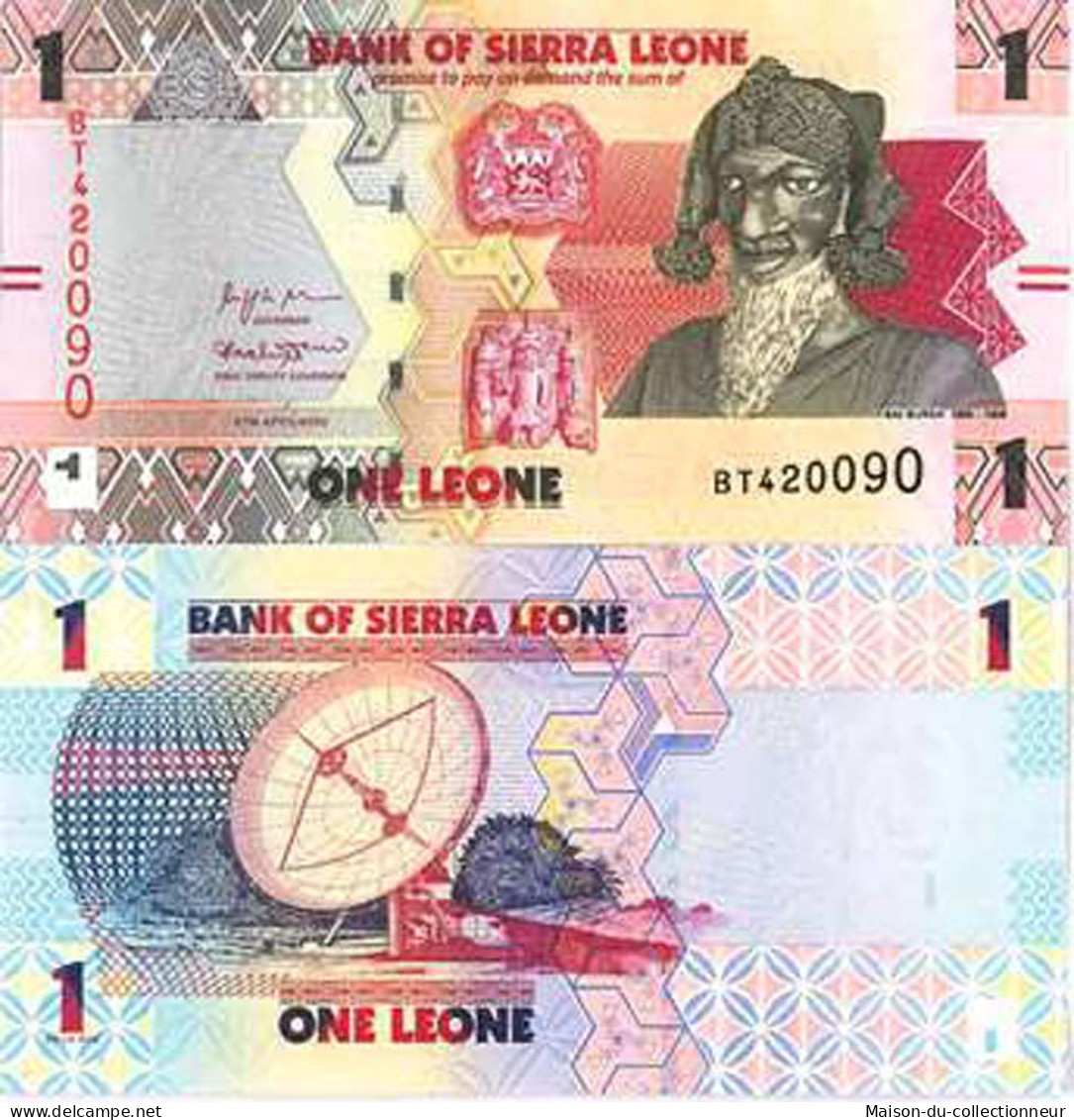 Billet De Banque Collection Sierra Leone - PK N° 34 - 1 Leones - Sierra Leona