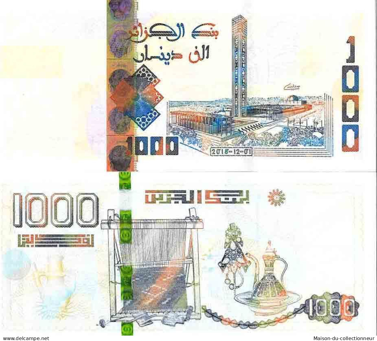 Billet De Banque Collection Algérie - PK N° 146 - 1 000 Dinars - Algerien