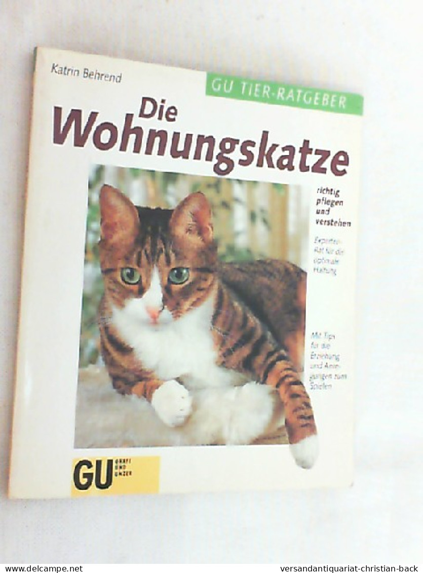 Die Wohnungskatze Richtig Pflegen Und Verstehen : Experten-Rat Für Die Optimale Haltung. - Dieren