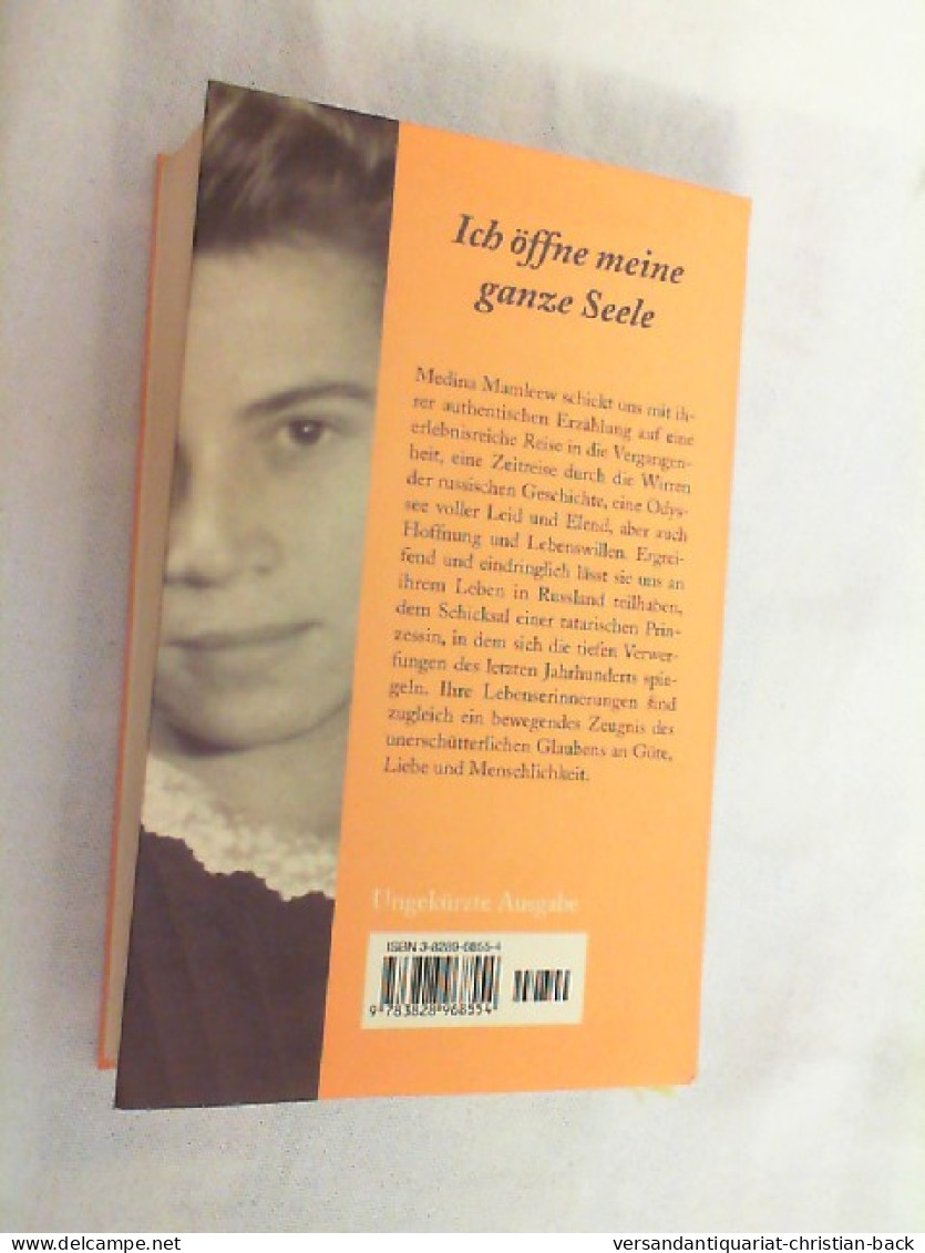 Ich öffne Meine Ganze Seele : Ein Leben In Russland. - Biografieën & Memoires