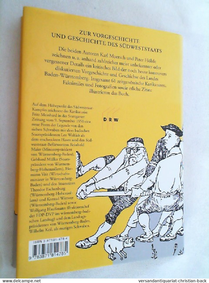 Kontrapunkt Baden-Württemberg : Zur Vorgeschichte Und Geschichte Des Südweststaats. - Sonstige & Ohne Zuordnung