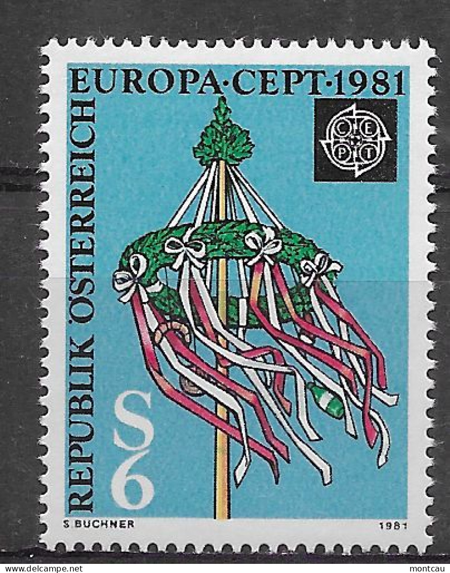Austria 1981.  Europa Mi 1671  (**) - 1981