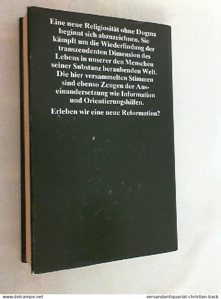 Der Unverbrauchte Gott : Neue Wege D. Religiosität. - Autres & Non Classés