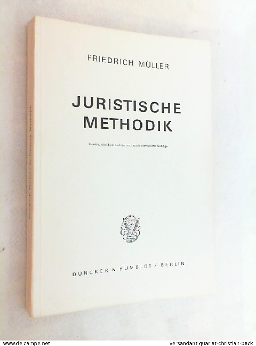 Juristische Methodik. - Rechten