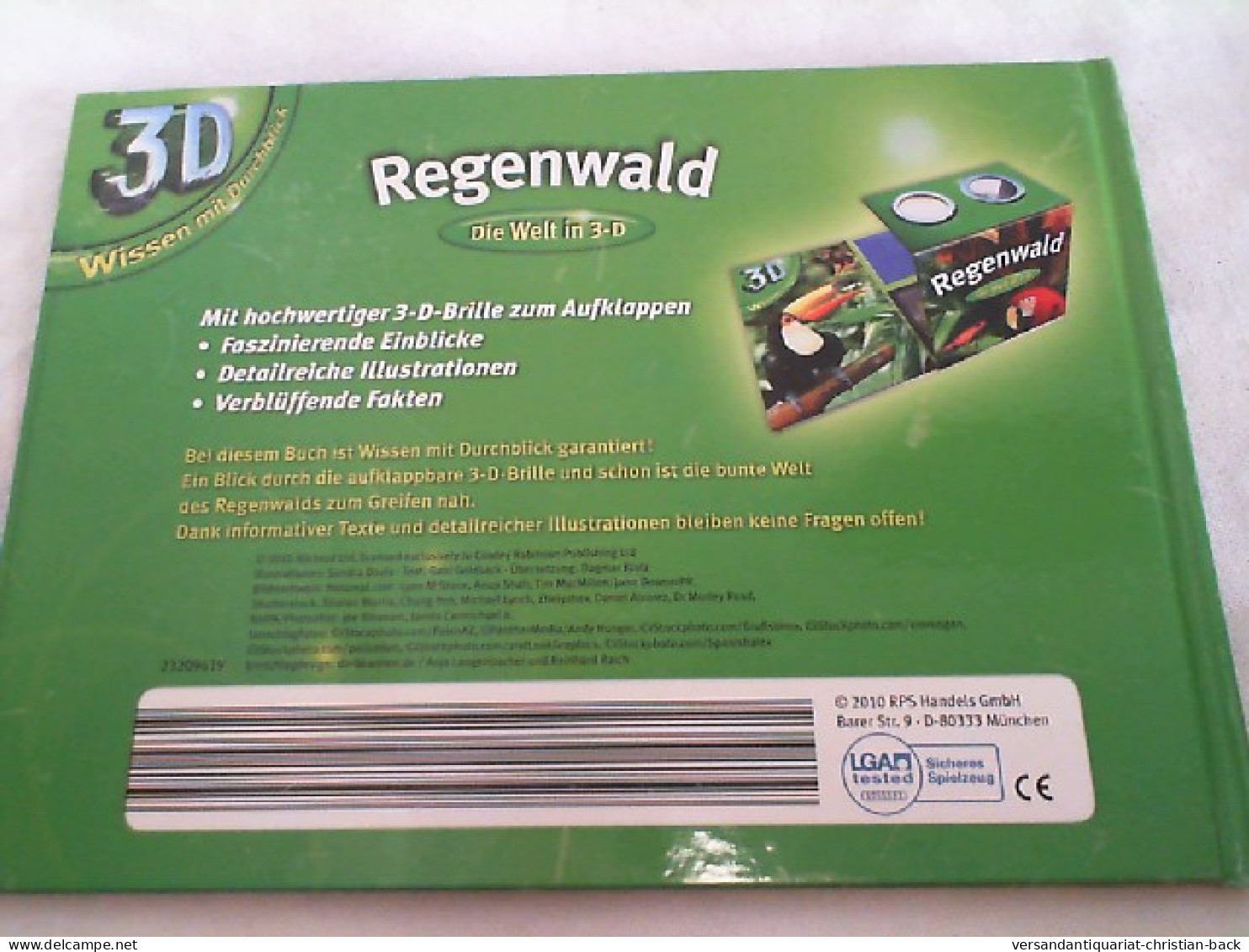 Regenwald, Die Welt In 3-D - Autres & Non Classés