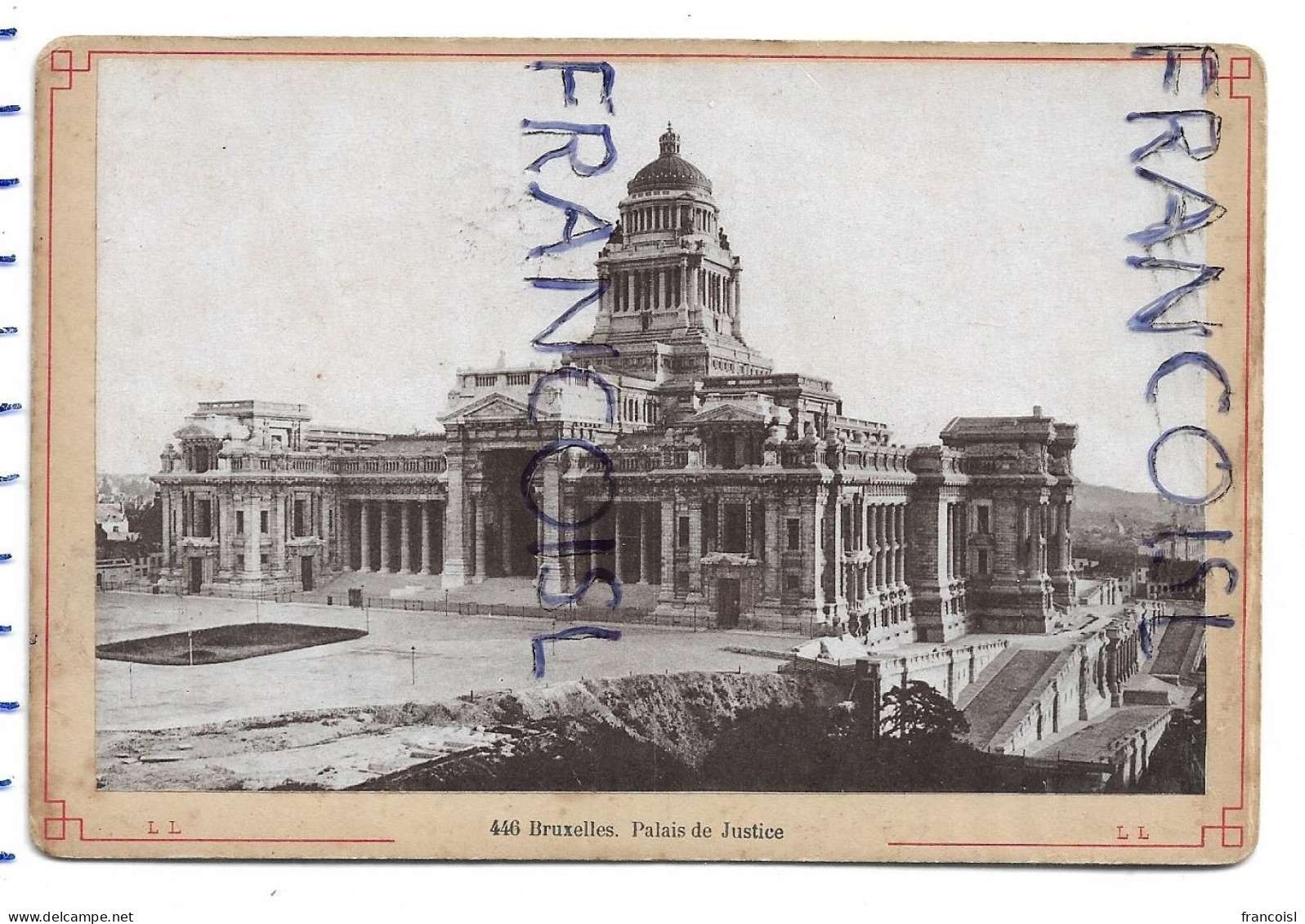 Photos Sur Carton. Bruxelles. Palais De Justice - Europa