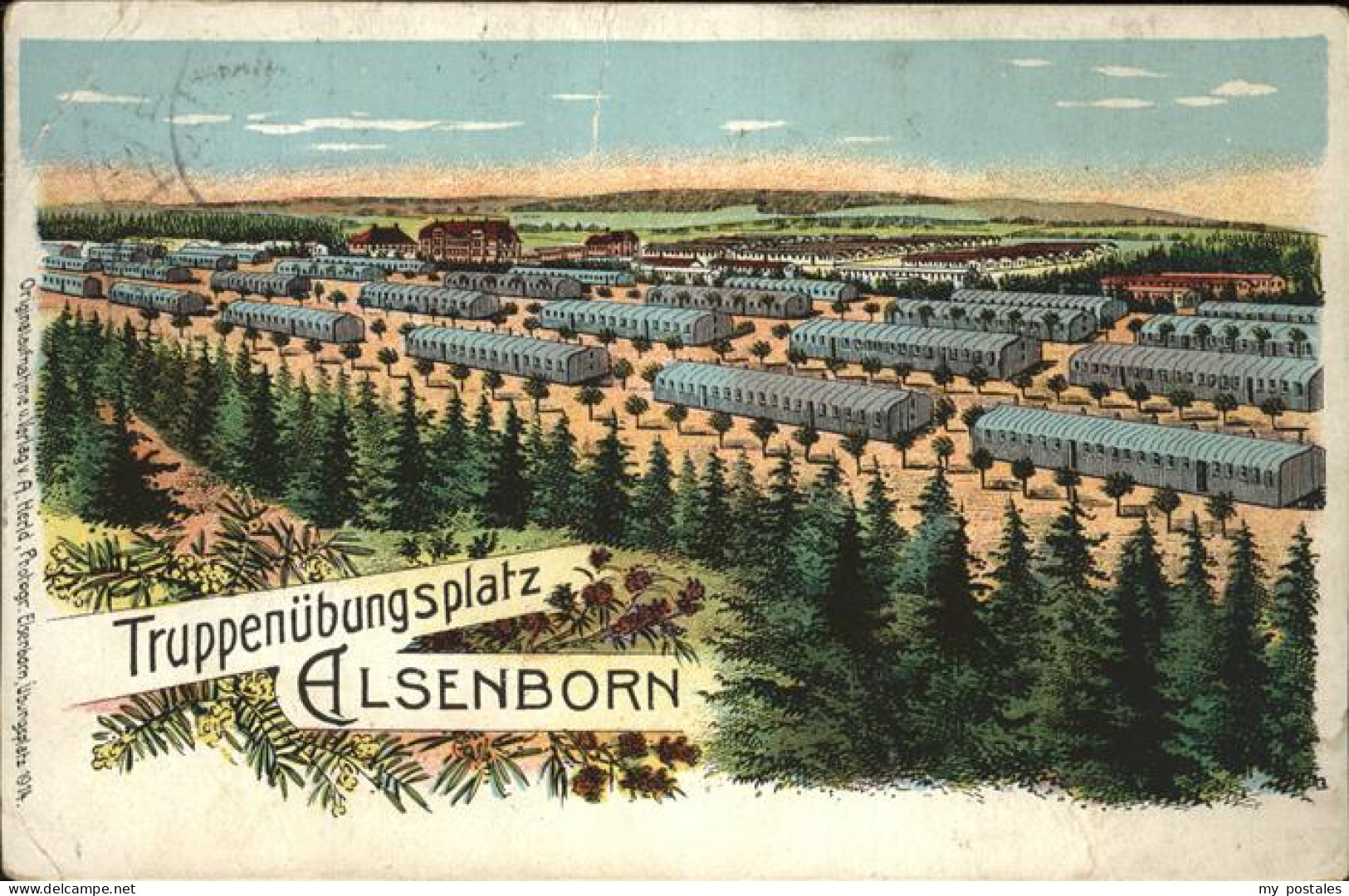 41355624 Elsenborn Truppenuebungsplatz Elsenborn - Elsenborn (Kamp)