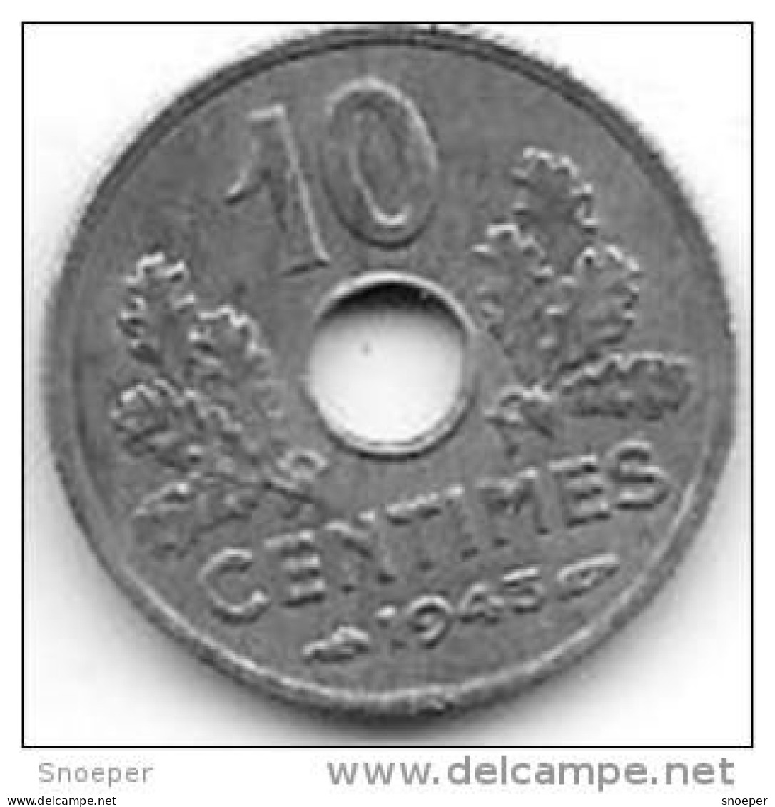 France 10 Centimes 1943 Km  903  Xf+ - 10 Centimes