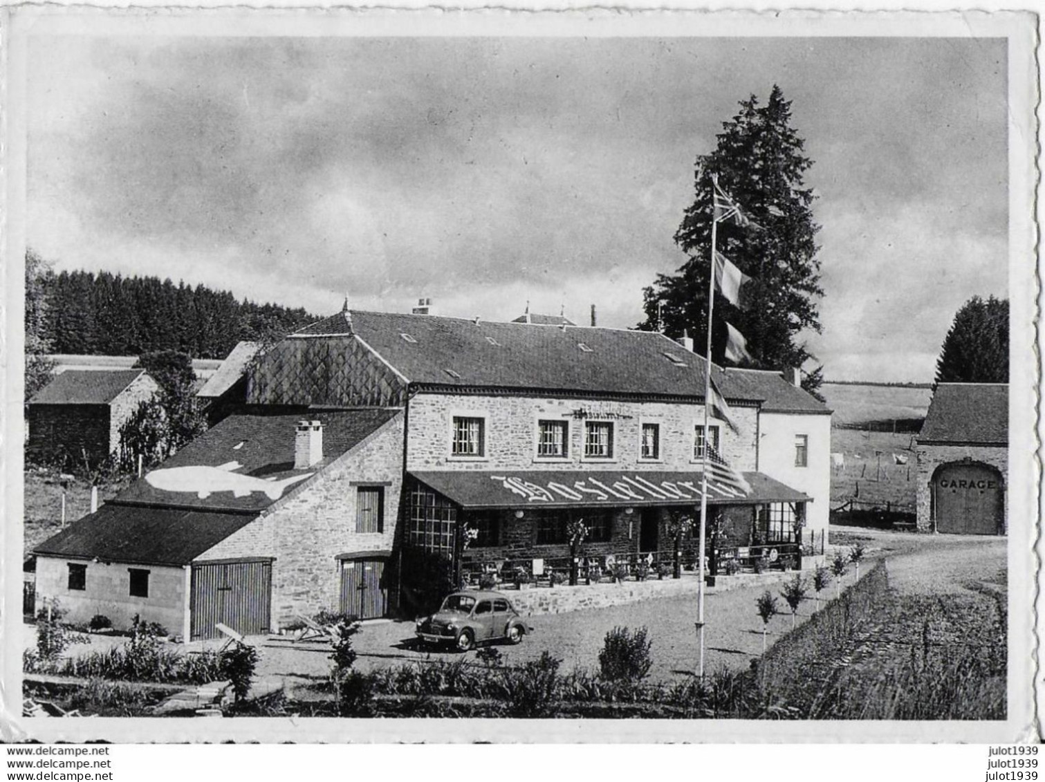 ALMACHE ..-- L' HOSTELLERIE . 1952?? Vers MARCINELLE ( Famille JACQUEMIN ) . OLDTIMER . Voir Verso . - Paliseul