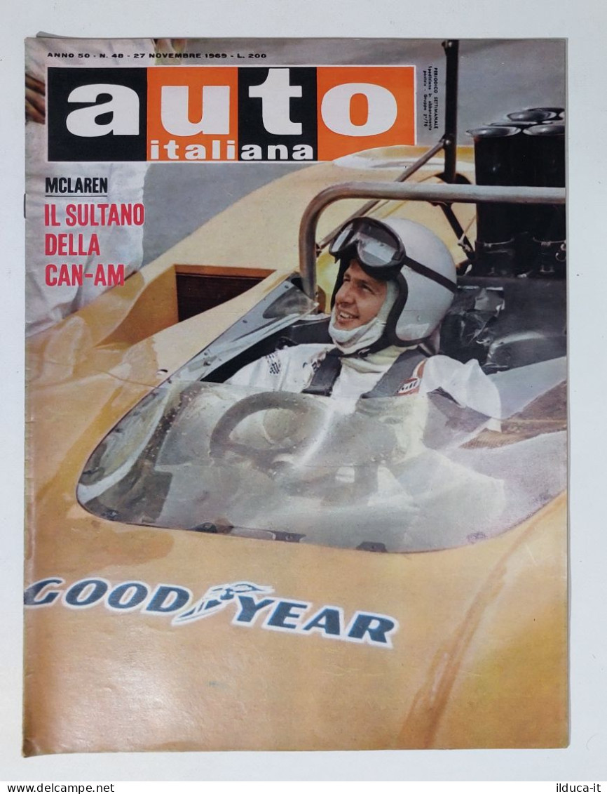 50415 Auto Italiana A. 50 Nr 48 1969 - McLaren - Prototipi - Motores