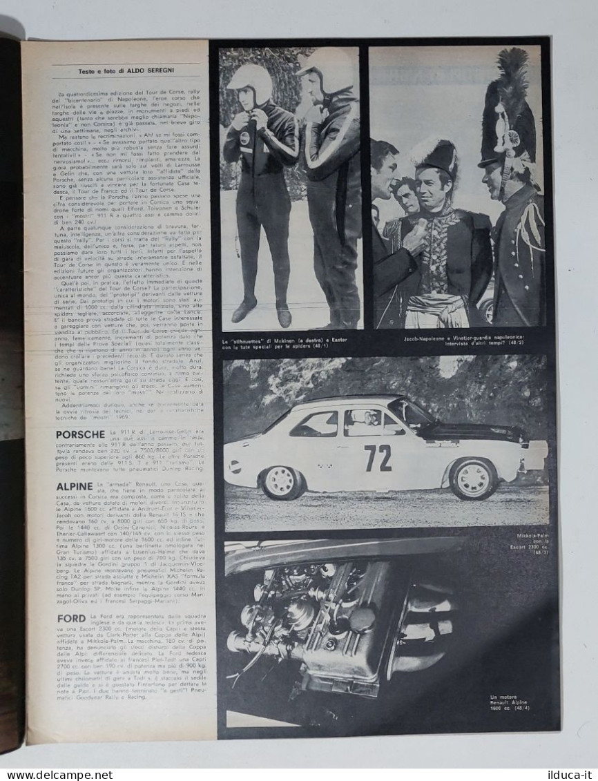 50415 Auto Italiana A. 50 Nr 48 1969 - McLaren - Prototipi - Engines