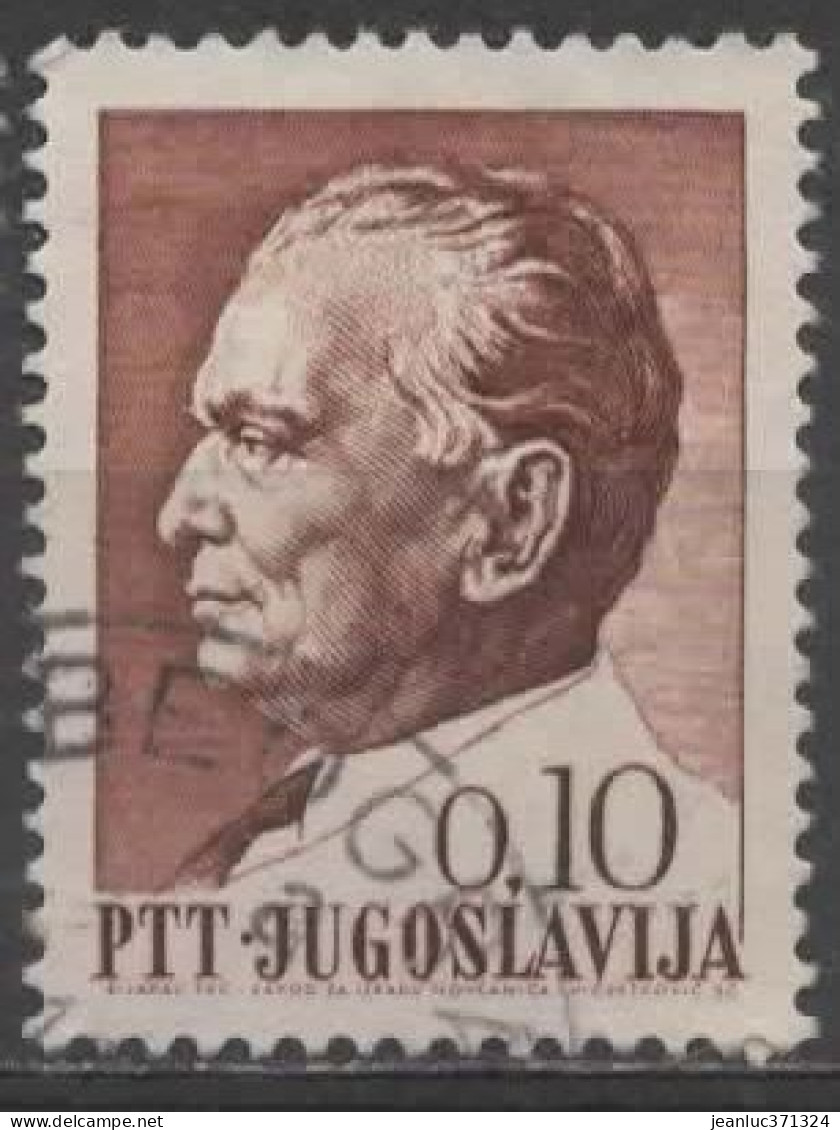 YOUGOSLAVIE N° 1144 Y&T 1968 75e Anniversaire Du Maréchal Tito - Used Stamps