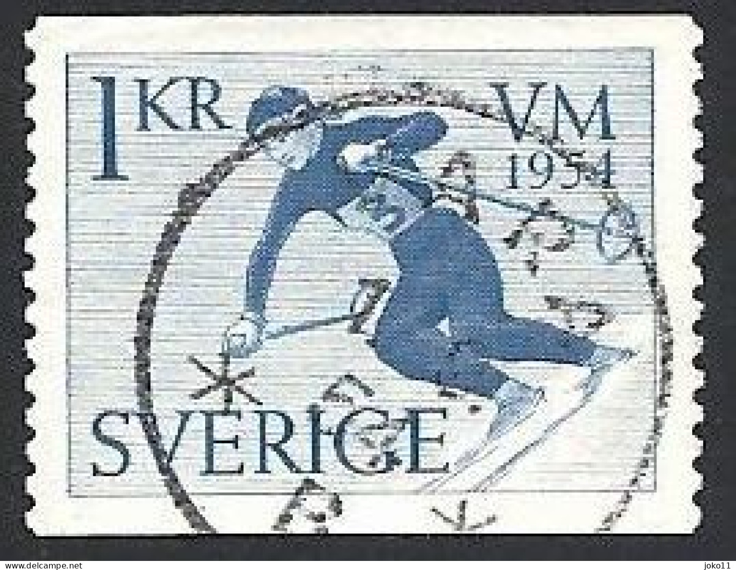 Schweden, 1954, Michel-Nr. 389, Gestempelt - Gebraucht