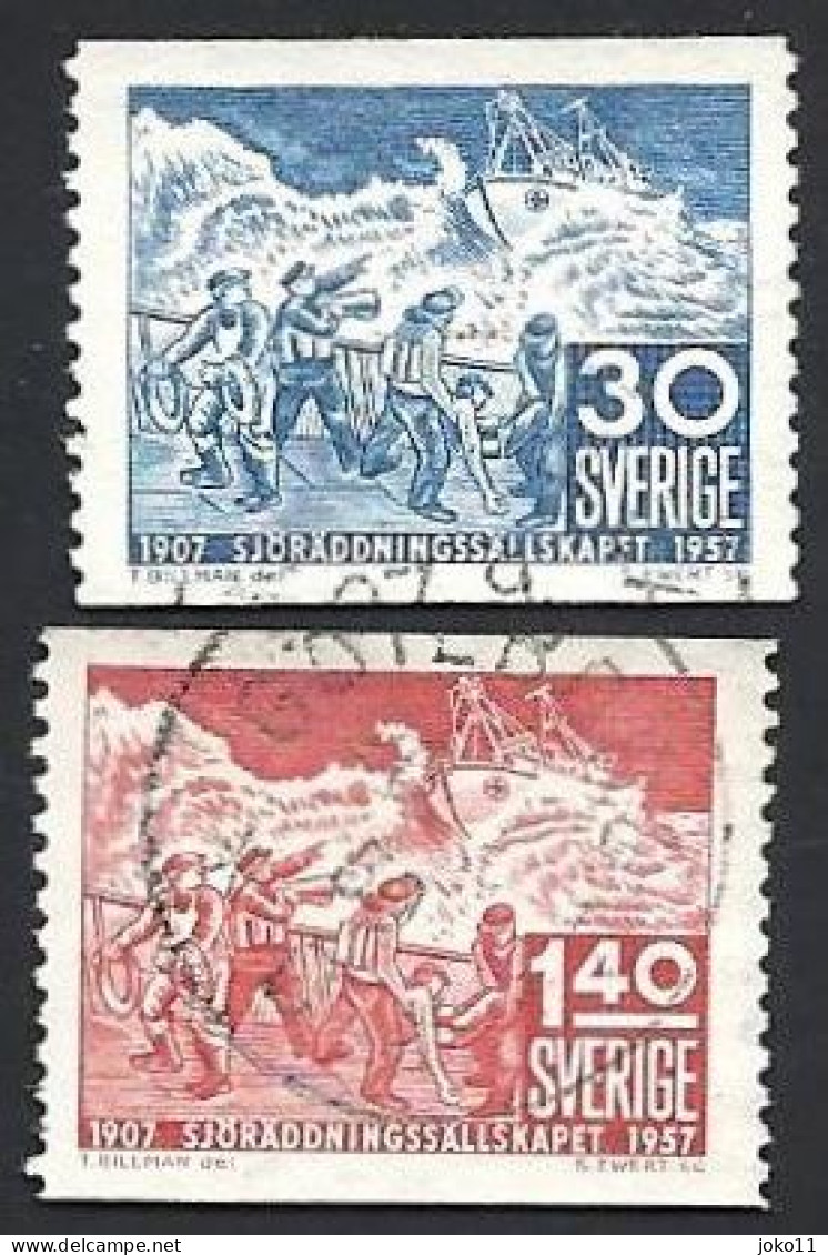 Schweden, 1957, Michel-Nr. 421-422, Gestempelt - Used Stamps