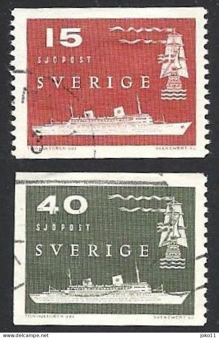 Schweden, 1958, Michel-Nr. 436-437, Gestempelt - Usados