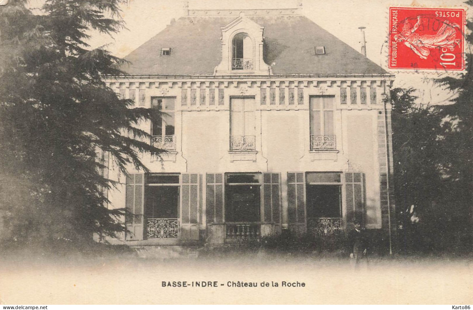 Basse Indre * 1909 * Hâteau De La Roche - Basse-Indre
