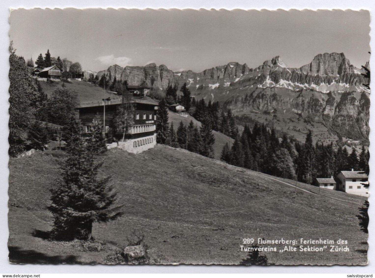 FLUMS-GROSSBERG Ferienheim Des Turnvereins "Alte Sektion" Zürich - Flums