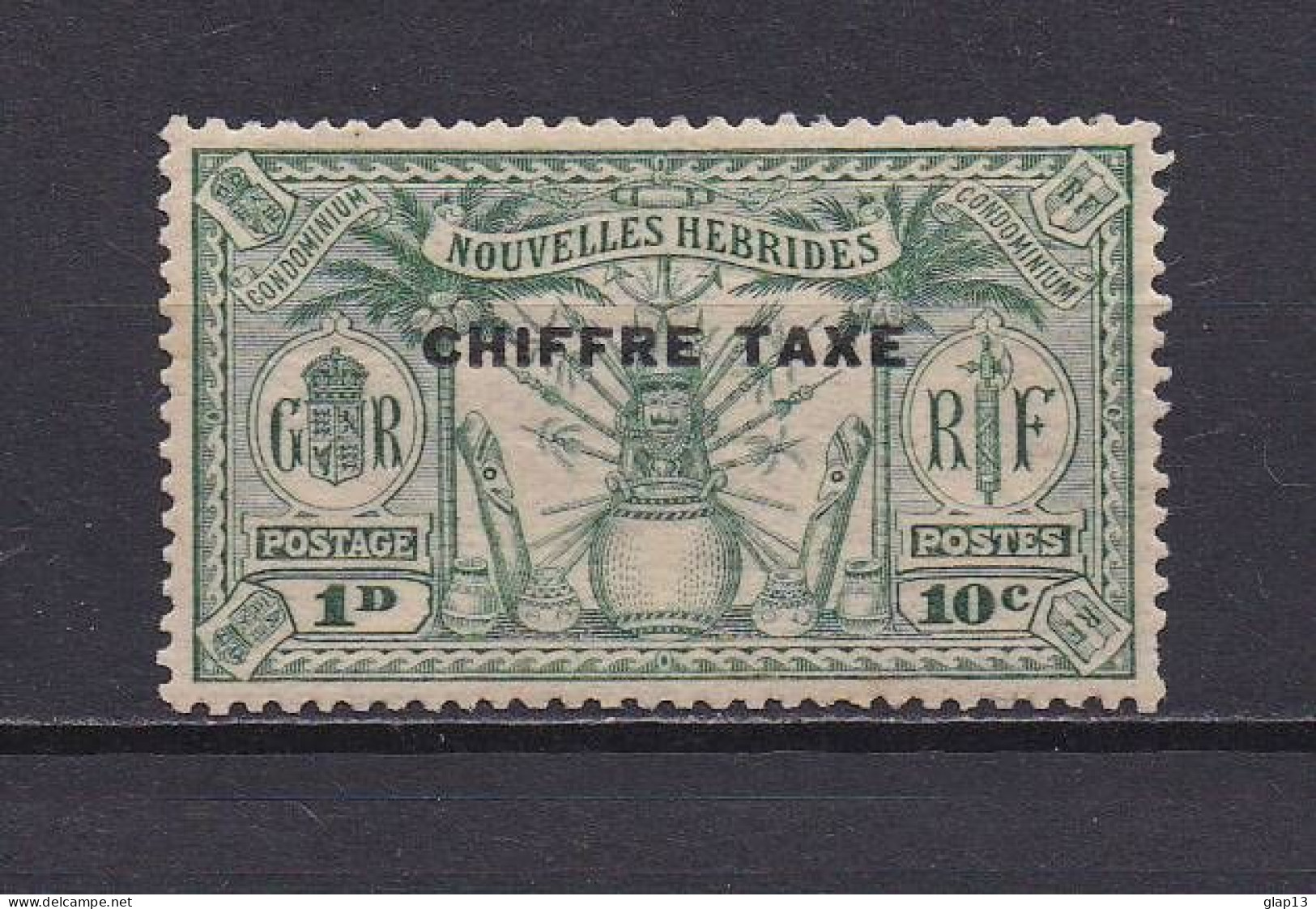 NOUVELLE HEBRIDES 1925 TAXE N°1 NEUF** - Strafport