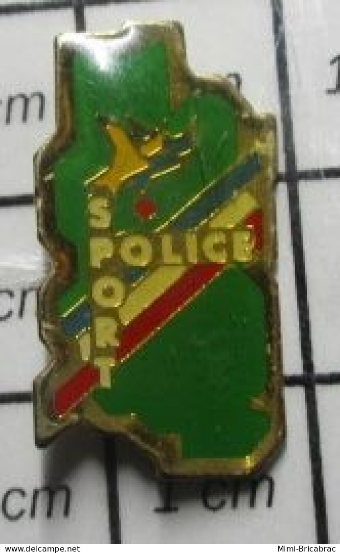 3022 Pin's Pins / Beau Et Rare / POLICE / POLICE SPORT - Police