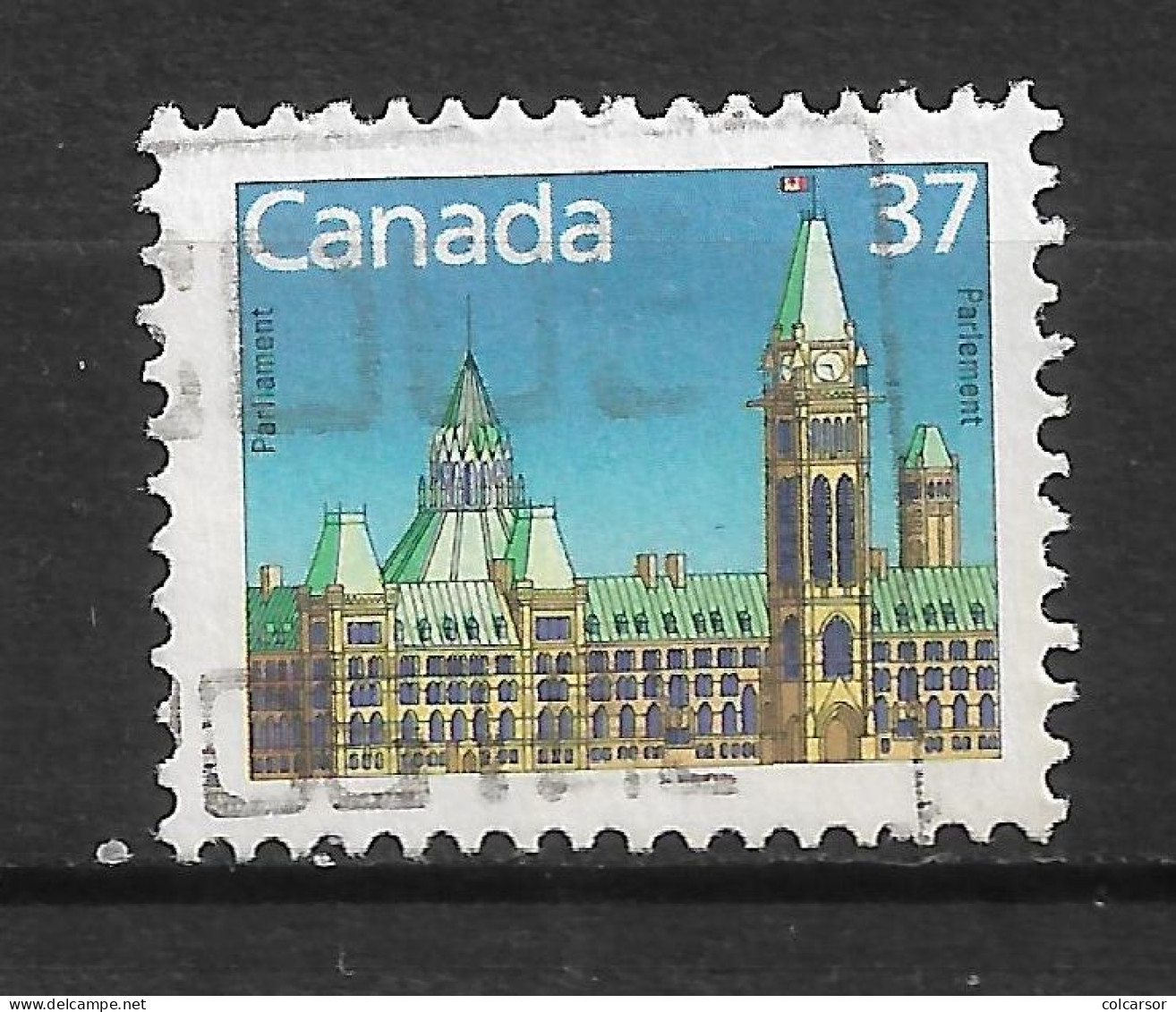"CANADA  N°   1030 "  PARLEMENT " - Used Stamps