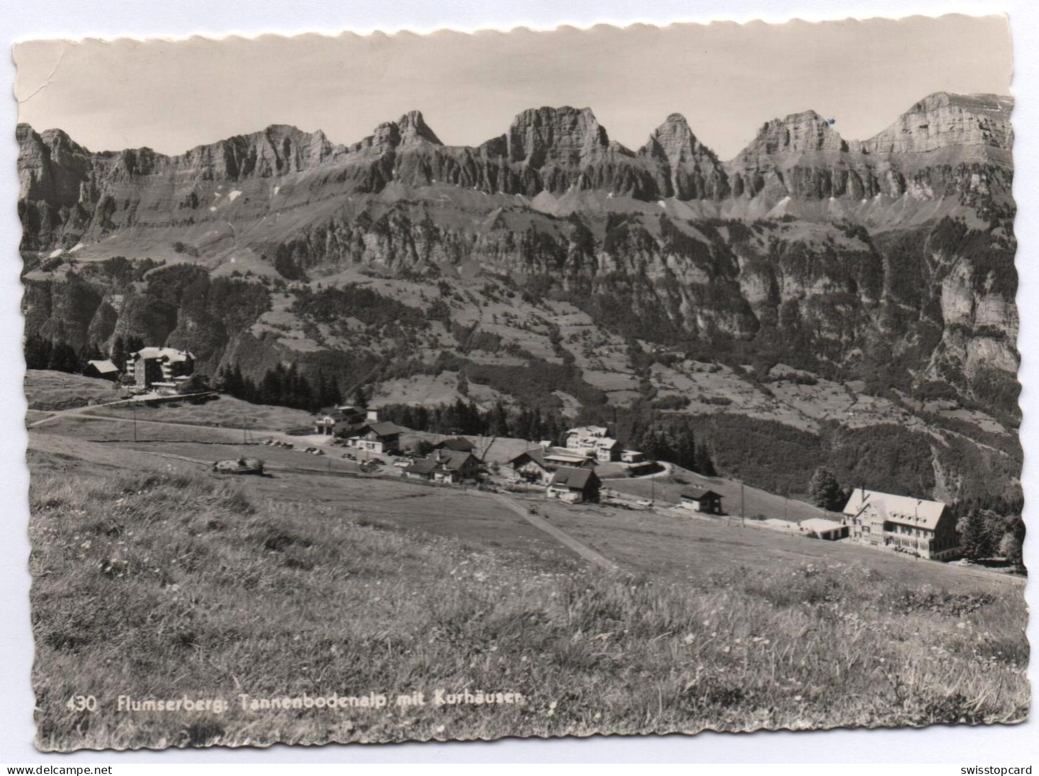 FLUMSERBERG Tannenbodenalp Mit Kurhäuser - Flums