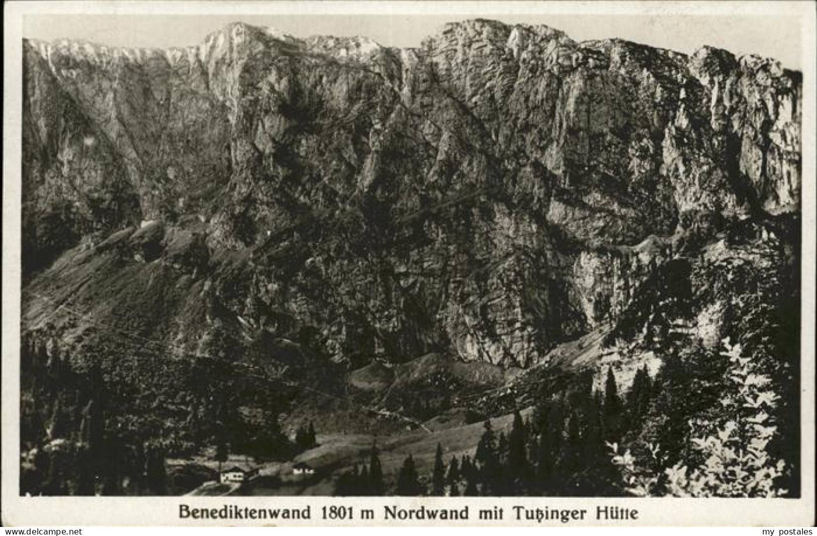 41354143 Tutzingerhuette Benedictenwand Nordwand Benediktbeuern - Tutzing