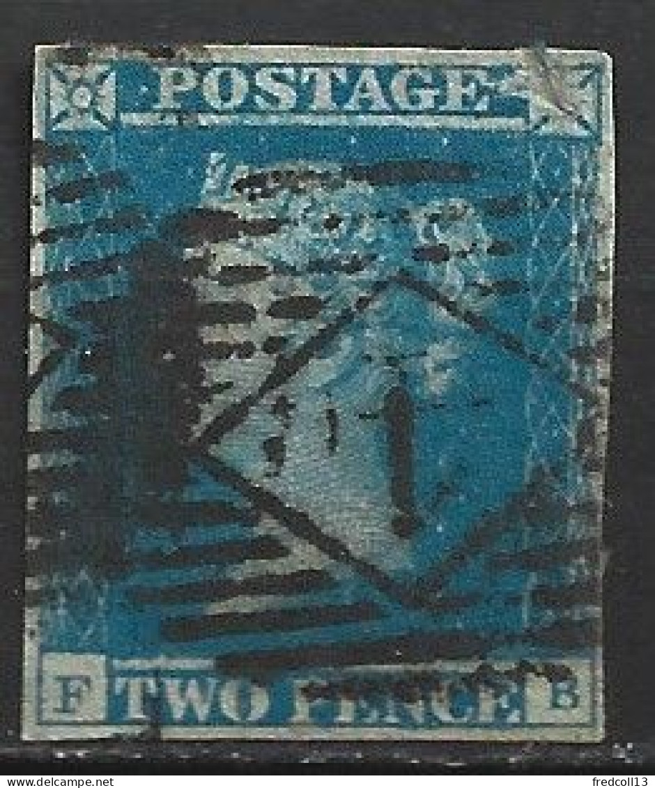 GRANDE-BRETAGNE 4 Oblitéré Côte 110 € - Used Stamps