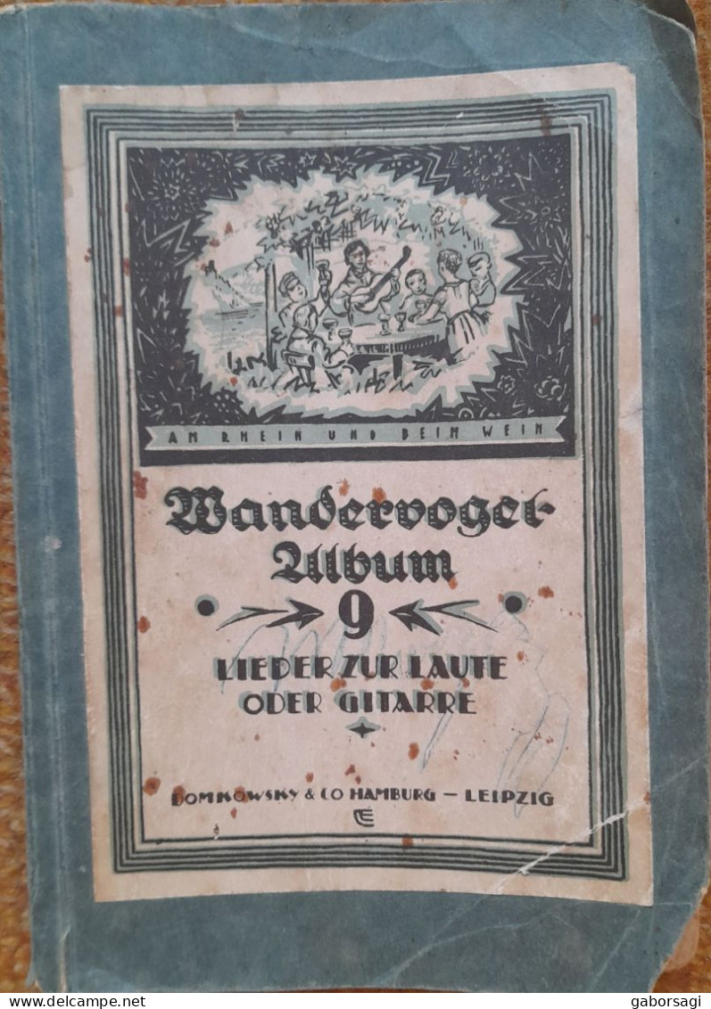 Wandervogel-Album - Lieder Zur Gitarre - IX.Band (Schlager-Band) H.Erdlen - Liederbücher