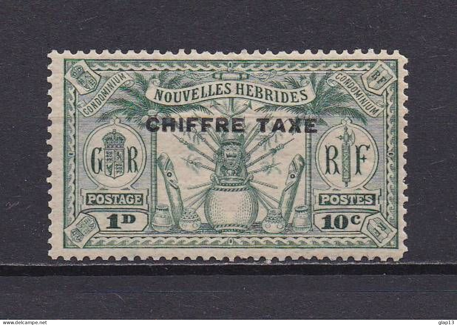 NOUVELLE HEBRIDES 1925 TAXE N°1 NEUF** - Timbres-taxe