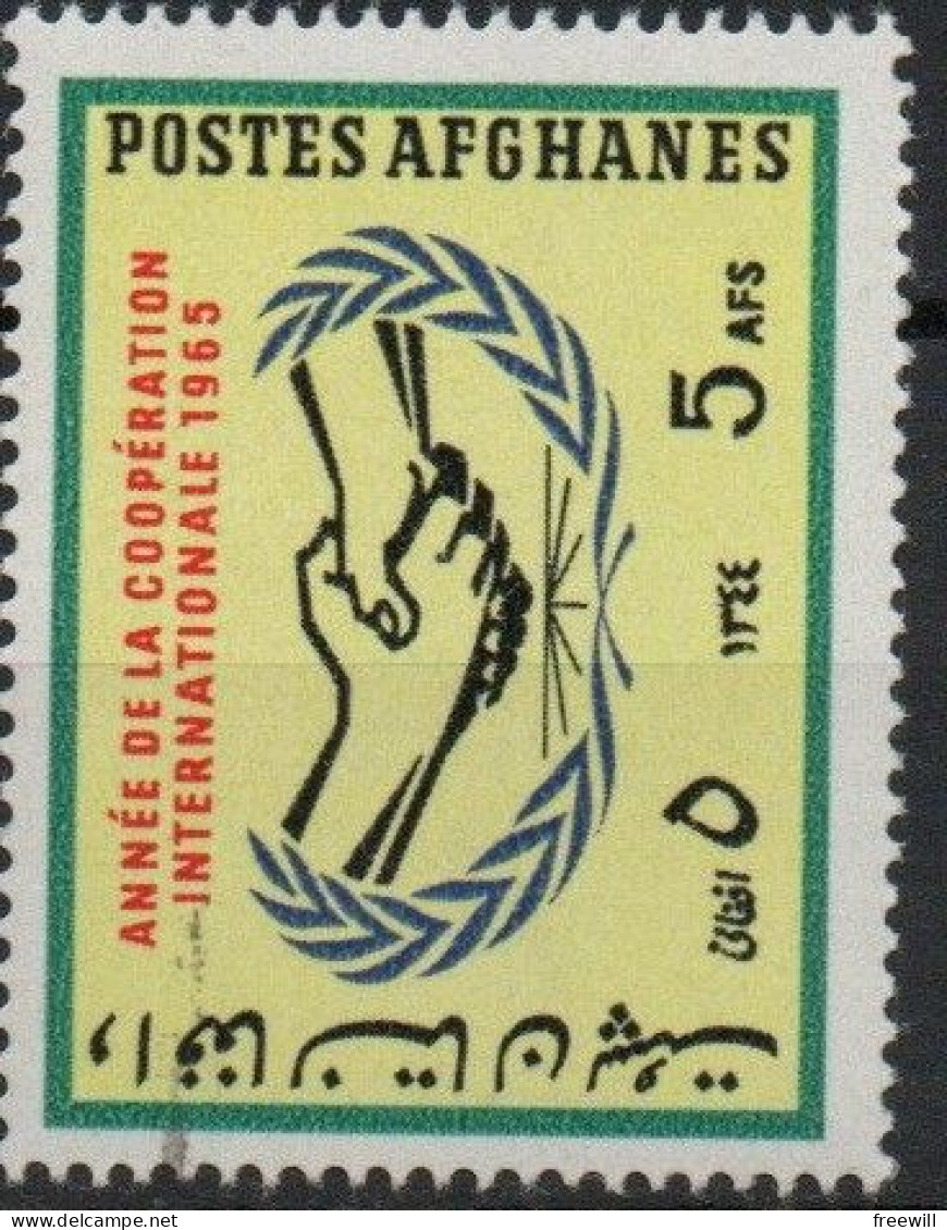 Année De La Coopération Internationale- Internationale Co-operation Year  XX 1965 - Afghanistan