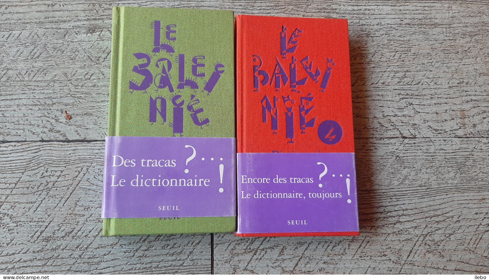 Le Baleinié Dictionnaire Des Tracas Murillo Leguay Oestermann 2 Tomes Dessins De Pudles Humour - Woordenboeken